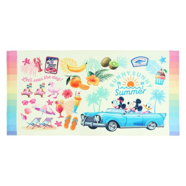 ワイドバスタオル 3,900円｜東京ディズニーリゾート夏のおすすめグッズ