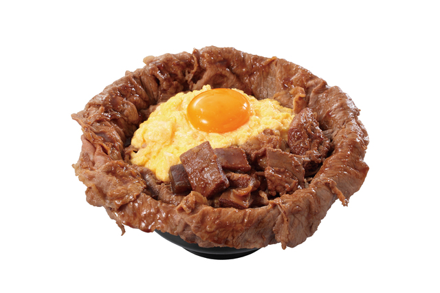 「エッグオンエッグ合盛肉めし」890円(税込)