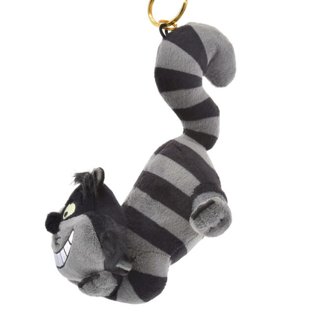 チェシャ猫 ぬいぐるみキーホルダー・キーチェーン ブラック CHESHIRE CAT 2,400円