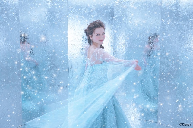 リトル・マーサ 名古屋店|「ディズニー ウエディングドレスコレクション」着用フォトプラン|撮影例/アナと雪の女王|FROZEN ART COLLECTION BY SHOKO NAKAGAWASPECIAL PHOTO PLAN