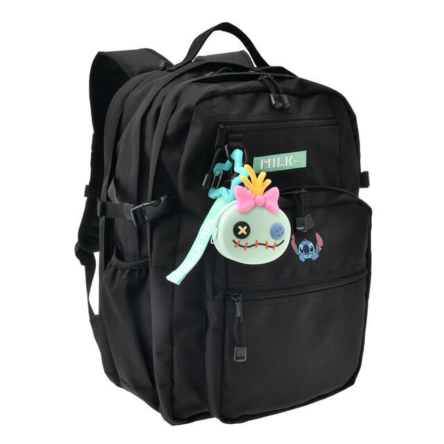 【MILKFED.】スティッチ＆スクランプ リュックサック・バックパック 23L チャーム・ポーチ・カラビナ付き 14,500円