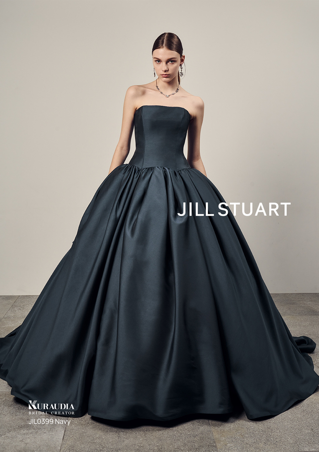 ジルスチュアート 新作ウェディングドレス　JIL-0399_Navy