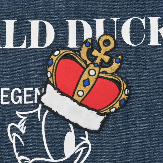 ドナルド 長袖シャツ ブルー DONALD THE KING BIRTHDAY 7,700円