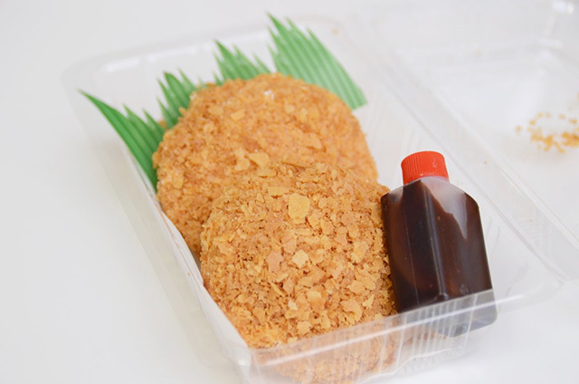 メンチカツ（お弁当に不向き（笑））　驚愕の再現度！