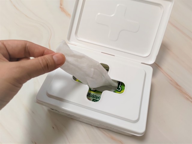 【キャンドゥ】ウェットシートボックス（税込110円）