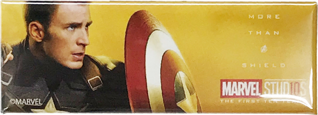 スクエア缶バッジセットA(キャプテン・アメリカ、ウィンター・ソルジャー)