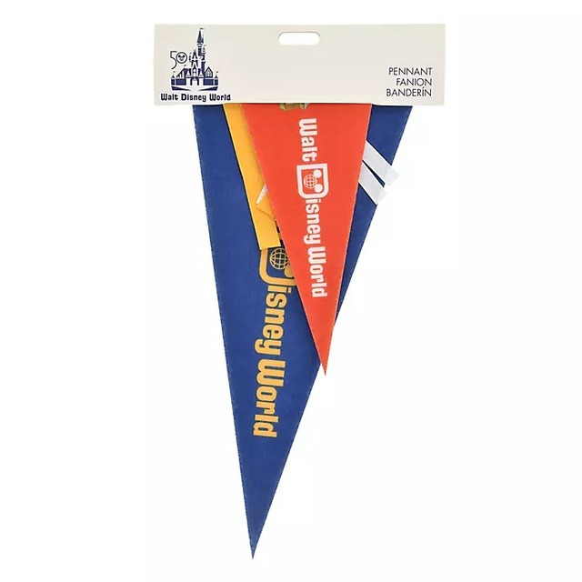 ミッキー ペナント WALT DISNEY World 50TH VAULT 2,200円