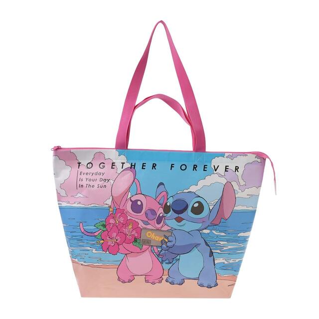 スティッチ&エンジェル ショッピングバッグ・エコバッグ(L) STITCH & ANGEL 1,300円