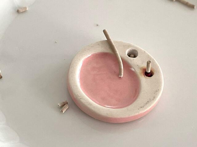 【香源 お香20種セット】お皿は直径13～14cm以上の大きめのものを使おう