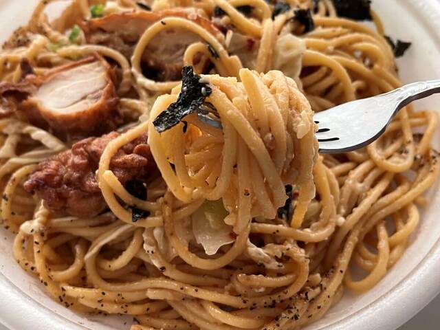 もりもりのパスタ！