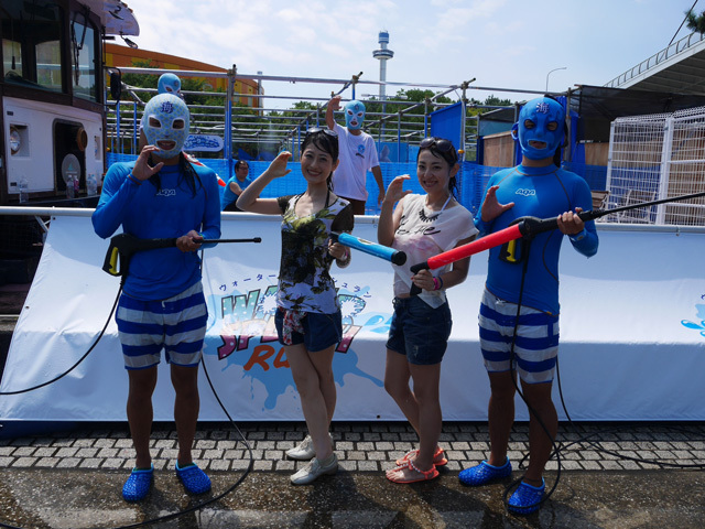 水着美女だ! マッチョ29だ! 八景島シーパラダイス「ウォータースプラッシュラン」を楽しむ