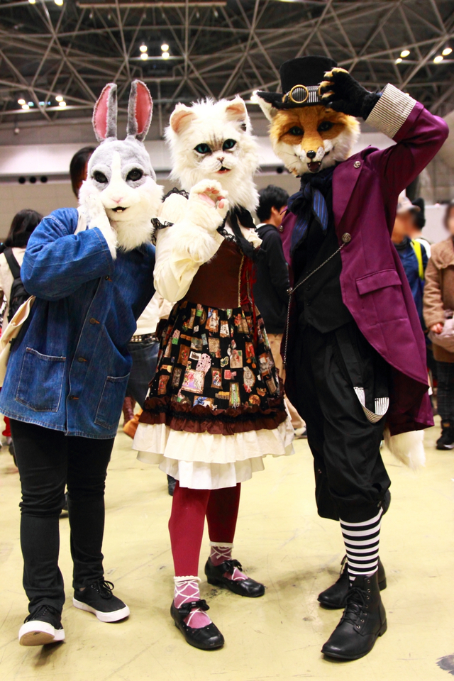 ケモノのお三方