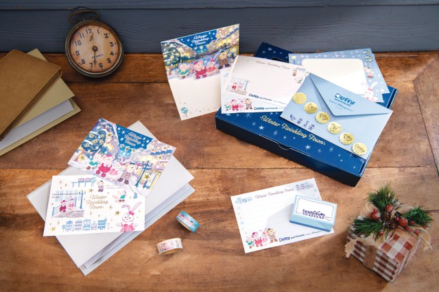 「 ダッフィー&フレンズのウィンター・トゥインクリング・タウン」レターセット