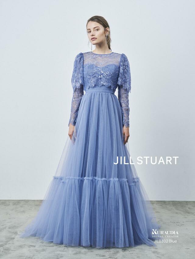 【JILL STUART（ジルスチュアート）新作ウェディングドレス】JIL0392-Blue