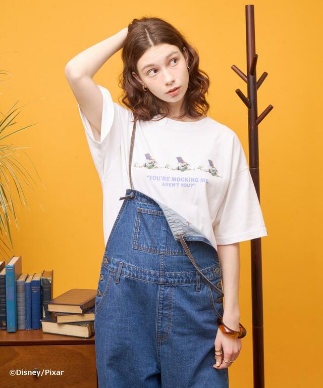 「AMERICAN HOLIC（アメリカンホリック）」【TOY STORY】 ヴィンテージ加工グラフィックTシャツ (￥3,990)
