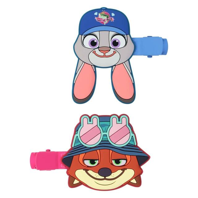 ヘアクリップセット 1,400円｜東京ディズニーリゾート『ズートピア2』グッズ｜販売店舗：東京ディズニーランド「グランドエンポーリアム」、東京ディズニーシー「スチームボート・ミッキーズ」｜発売日：2025年11月26日（水）