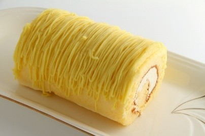 「ロリアン洋菓子店」モンブランロール1,458円(税込)