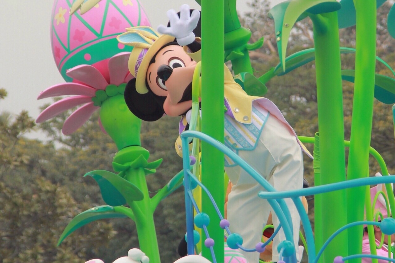 TDLイースター】ミッキーしか見ていない「ヒッピティ・ホッピティ