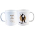 【マイケル・ジャクソン公式グッズストア「KING OF POP」】KING OF POP WHITE MUG 3,980円