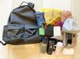 【coca トラベルバックパック】未就学児2人分の子育てグッズも無理なく収納できました！