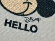 「Disney」ロゴの刺繍も入ってますよ♪