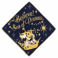 ミニタオル 800円|サイズ:縦約25×横約25cm|販売店舗:東京ディズニーシー「エンポーリオ」|ビリーヴ!~シー・オブ・ドリームス~の世界観がデザインされたグッズ