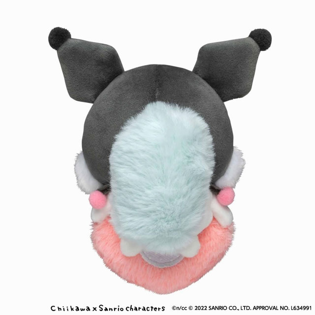 ちいかわ×サンリオキャラクターズ デスクトップから見守るひっかけぬいぐるみ 5種 各1,870円(税込)