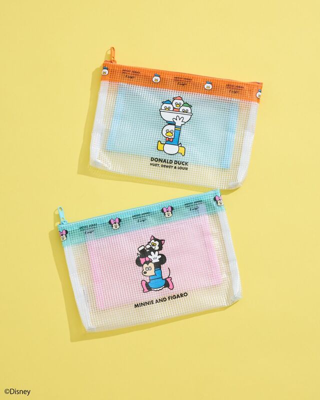 クリアポーチ 1,999円｜Green Parks ディズニー×松本セイジコレクション