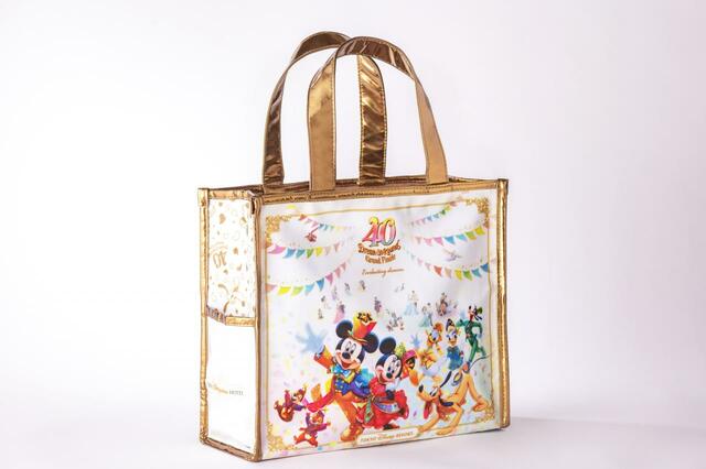 東京ディズニーランドホテル 「東京ディズニーリゾート 40周年“ドリームゴーラウンド”」グランドフィナーレスペシャルルーム オリジナルバッグ(イメージ)