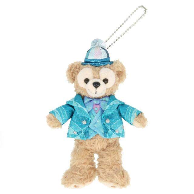 ぬいぐるみバッジ 2,800円｜東京ディズニーシー25周年「ダッフィー＆フレンズのファインド・ユア・ビューティフル・ブルー！」グッズ｜販売店舗：東京ディズニーリゾート・アプリ｜発売日：2026年4月14日（火）