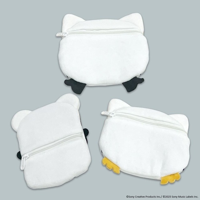 【TM NETWORK×タマ&フレンズ】「タマ&フレンズ コラボ・ポーチ」裏面はファスナー