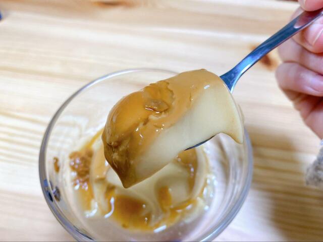 【カルディカルディオリジナル バタープリン】むちっと濃厚な食感