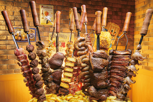 オリジナルBBQ料理