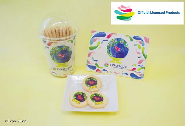 「EXPO2027 トゥンクトゥンク カッププリントクッキー」:1,000円(税込)【2026年10月14日発売】