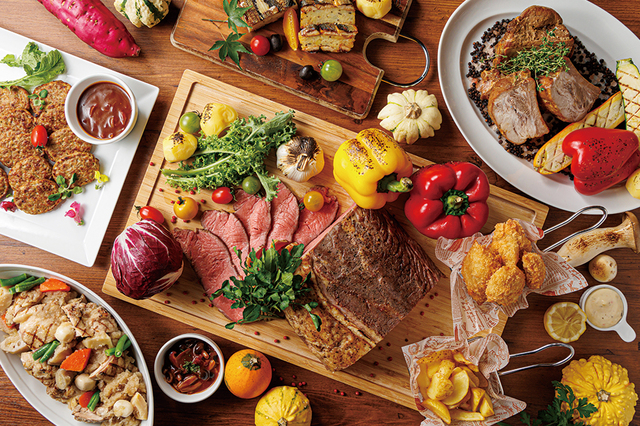 「料理イメージ」＜3,300円（サービス料・消費税込）＞【秋の食べ放題ランチプラン】