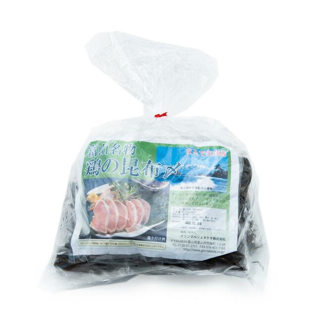 富山名物 鶏の昆布〆（5パック）