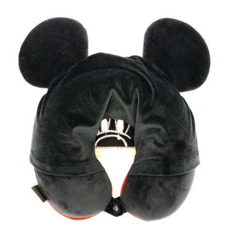 【ディズニー】フード付きネックピロー抗菌(ミッキーマウス)