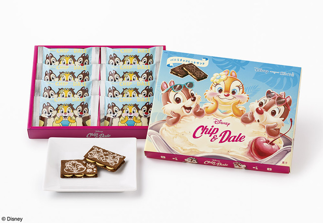 チップ&デール/バニラチョコレートサンド 8枚入1,188円|Disney SWEETS COLLECTION by 東京ばな奈