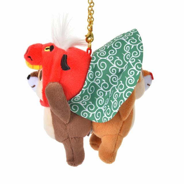 ぬいぐるみキーチェーン <チップ&デール>3,630円