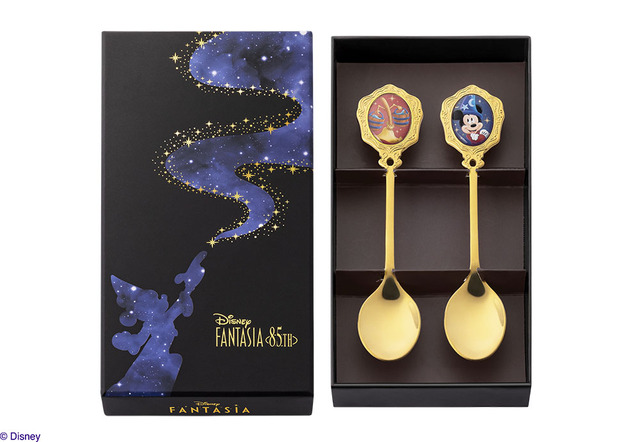 スプーンセット 2,600円|東京ばな奈 ディズニー映画『ファンタジア』公開85周年記念スペシャルアイテム