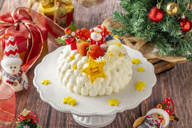 「1日3個限定販売 聖夜のミルキードーム」＜期間：（予約期間）2025年10月10日～12月20日＞【ブランド牛の「ローストビーフ」＆「ステーキ」を心ゆくまで堪能できる♪4日間限定「クリスマススペシャルディナービュッフェ」開催！】