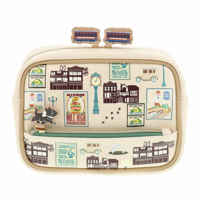 ポーチ 2,800円｜東京ディズニーシー22周年記念グッズ｜販売店舗：東京ディズニーシー「スチームボート・ミッキーズ」｜発売日：2023年9月4日（月）