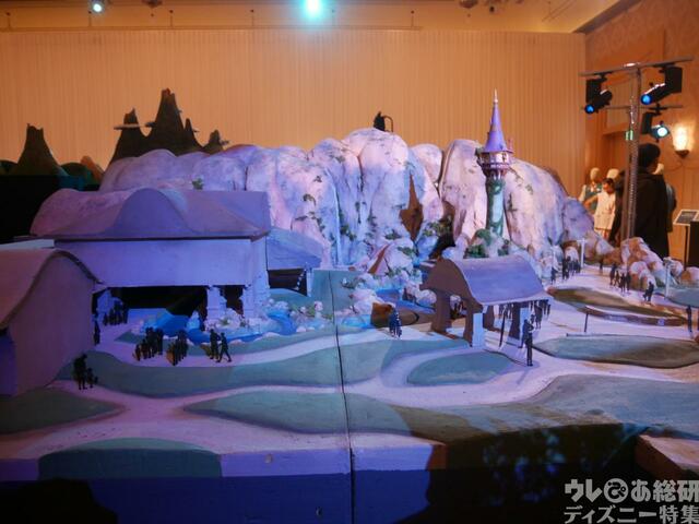 東京ディズニーシー新エリア「ファンタジースプリングス」模型展示