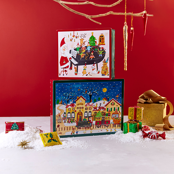 「ホリデーシリーズ 2024 Limited Design」<期間:11月1日~12月25日>【ヨックモックの「クリスマス コレクション2024」発売!今年はスウェーデンの妖精が描かれた「トムテシリーズ」が新登場!】