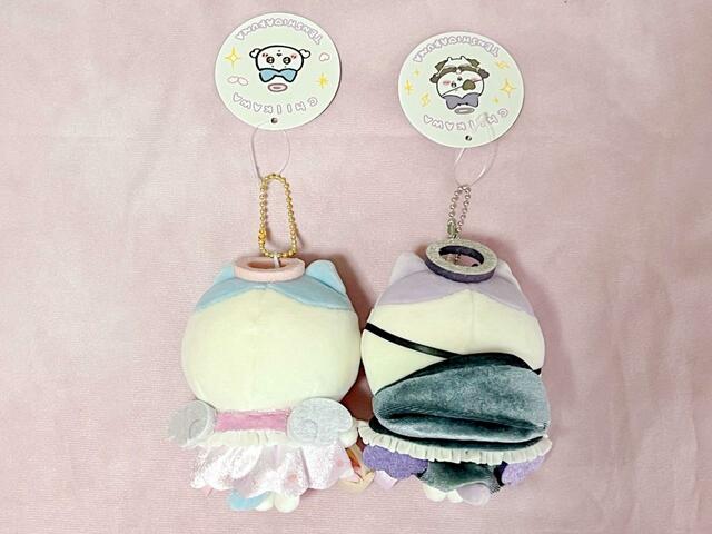 【ちいかわ　てんし♡あくま＠東京駅】ちいかわ てんし♡あくま マスコット／マスコットは小さいですが、羽もしっかり付いてますよ♡