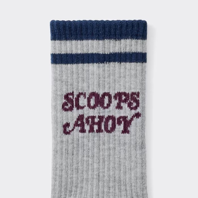 ハイアンクルソックス 390円｜GU×Netflix「ストレンジャー・シングス 未知の世界」