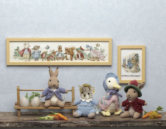 【ピーターラビット】手芸アイテム新コレクションがホビーラホビーレに登場！