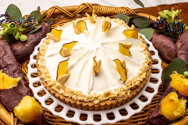 「茨城県産 “旭甘十郎”のタルト」※3/1～3/31の販売予定