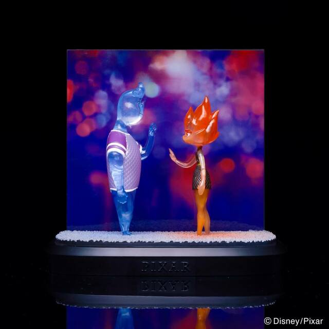 PIXARくじE賞：シーンフィギュア『マイ・エレメント』