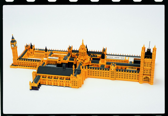 40万のレゴブロックでつくられた「世界遺産」
